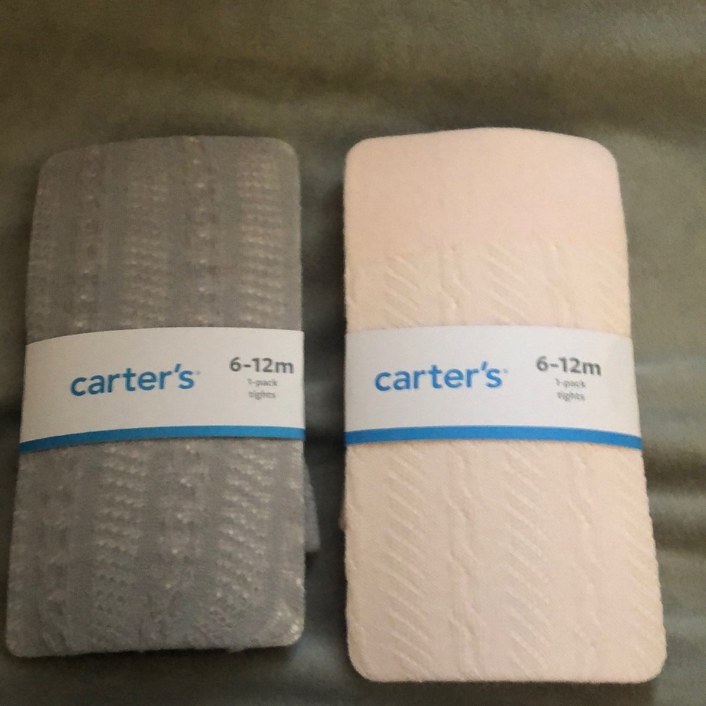 2-Carter’s Baby Cable Knit Tights